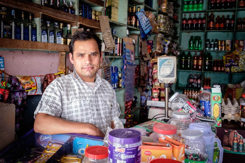 Proud Shopkeeper