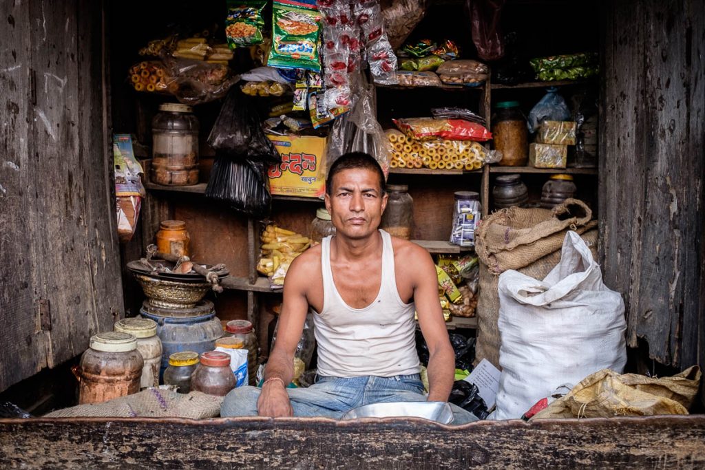 Village shopkeeper