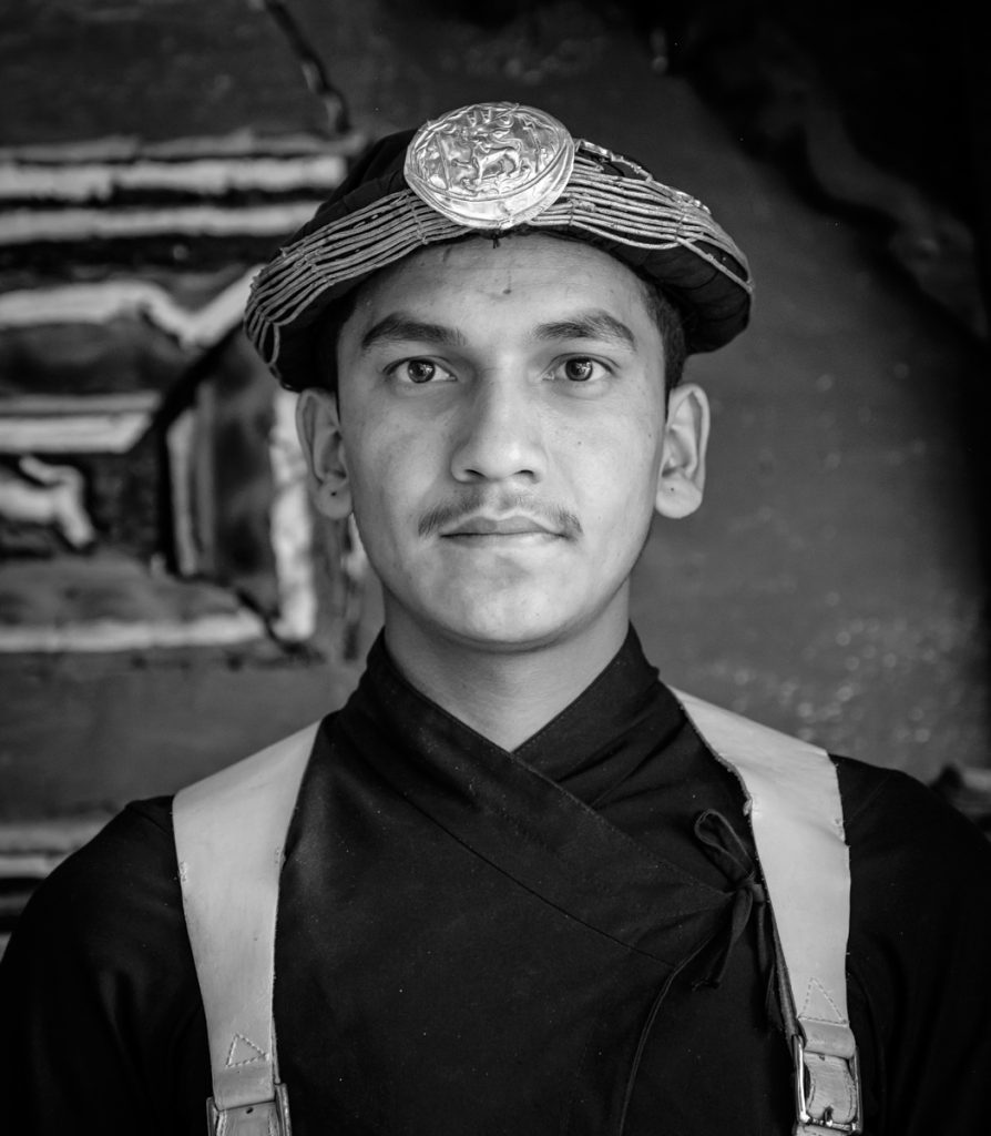 Traditional Nepalise guard