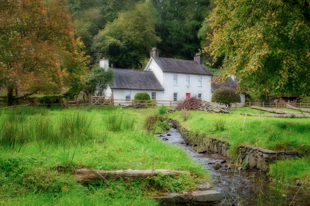 traditional country cottage, Cork, Ireland